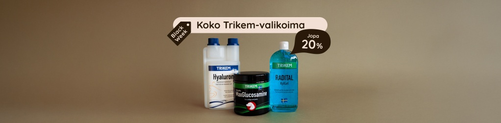 Koko Trikem-valikoima jopa 20 %